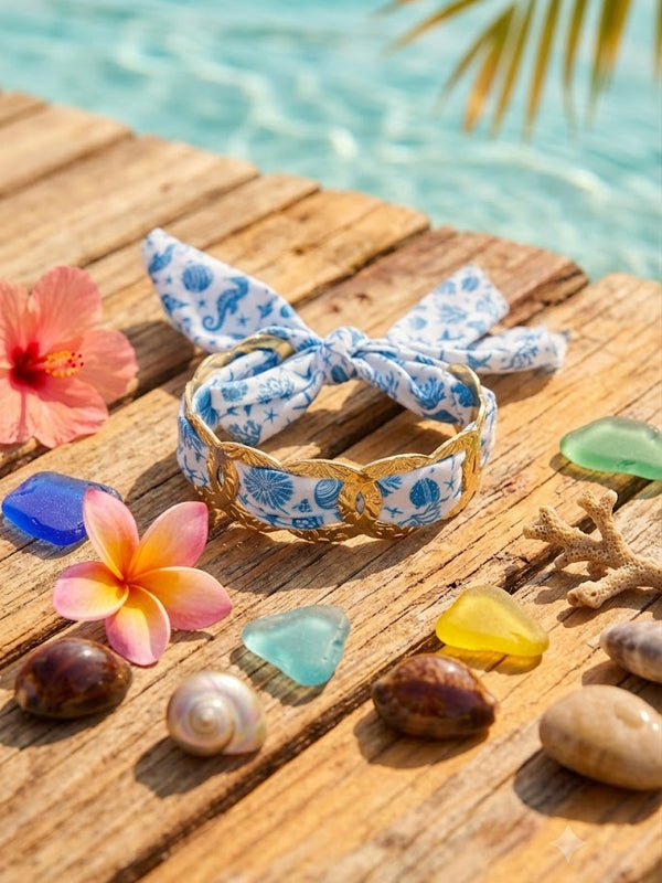 Bracelet bandana mer