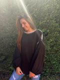 Pull Layla chocolat