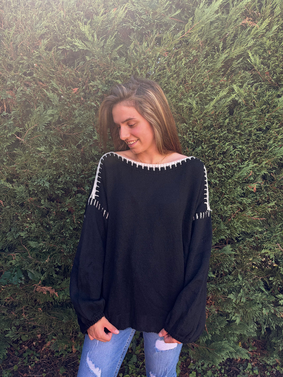 Pull Layla noir